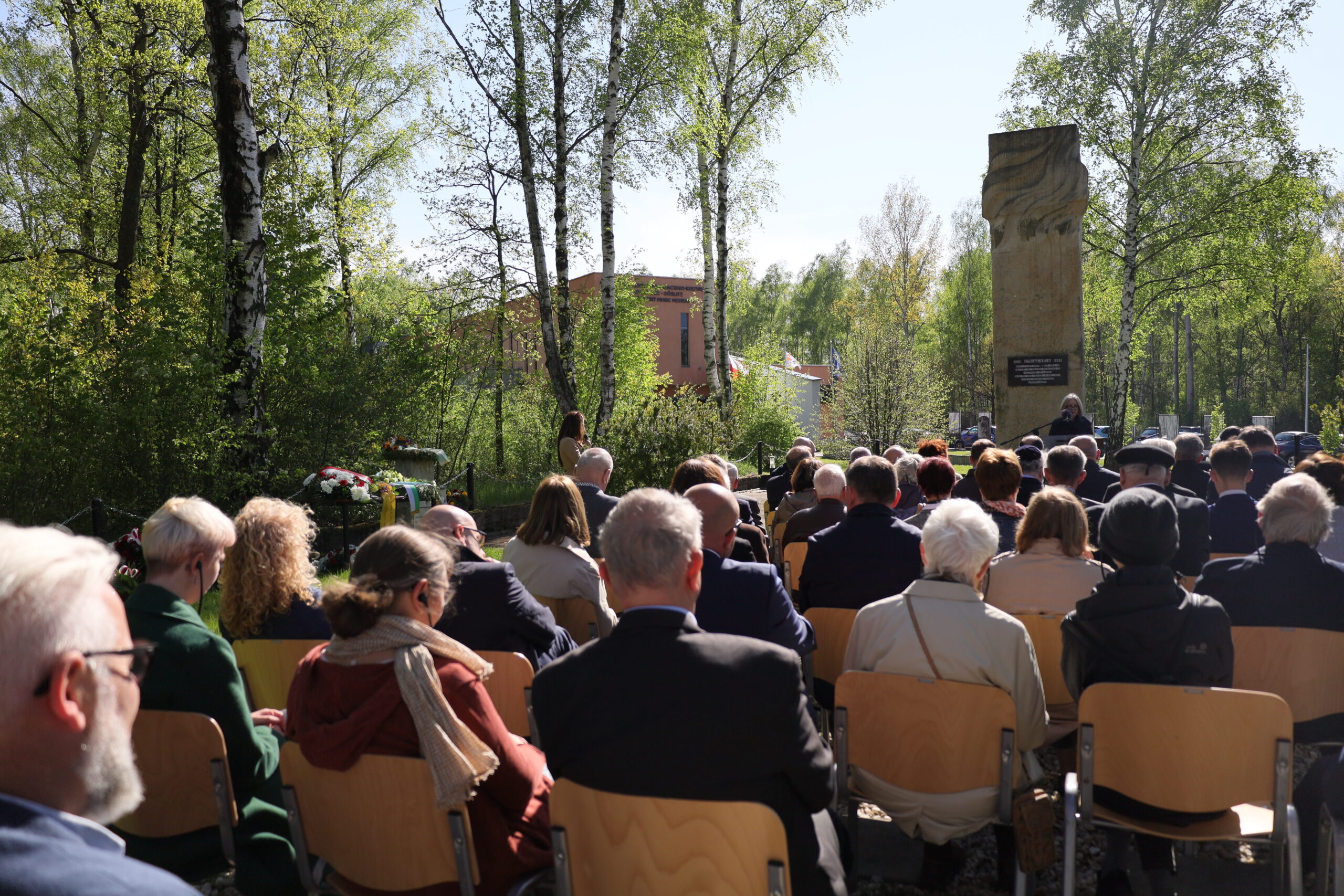 Gedenkfeier zum 78. Jahrestag der Befreiung des Kriegsgefangenenlagers Stalag VIII A